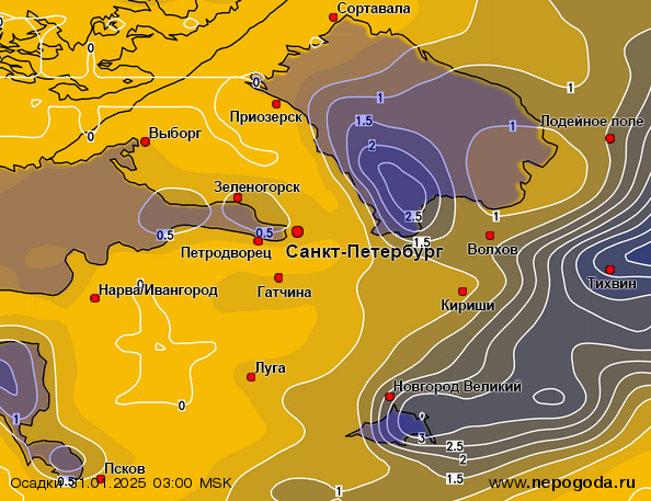 Карта погоды спб и ленинградской области